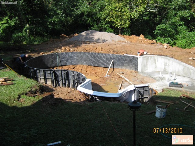 Kopanje Na Temeli, Rovovi Za Komunalni Linii, Isko