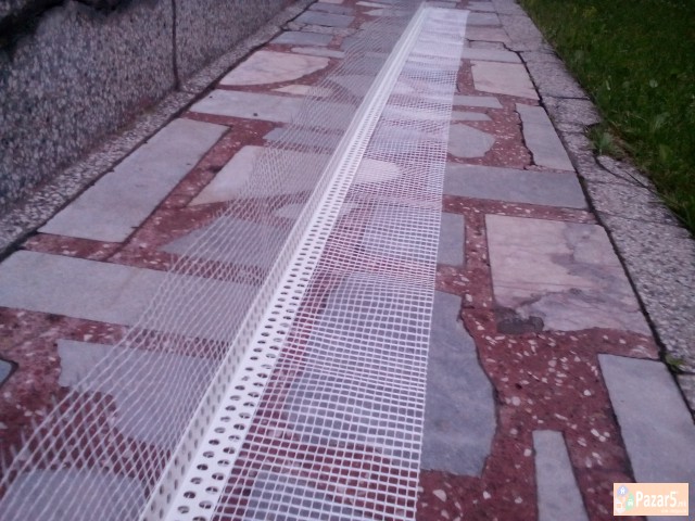 Pvc Lajsni So Mreza Za Fasada 10cm X 10cm