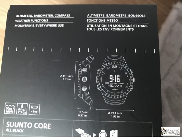 Suunto Core All-black Military 