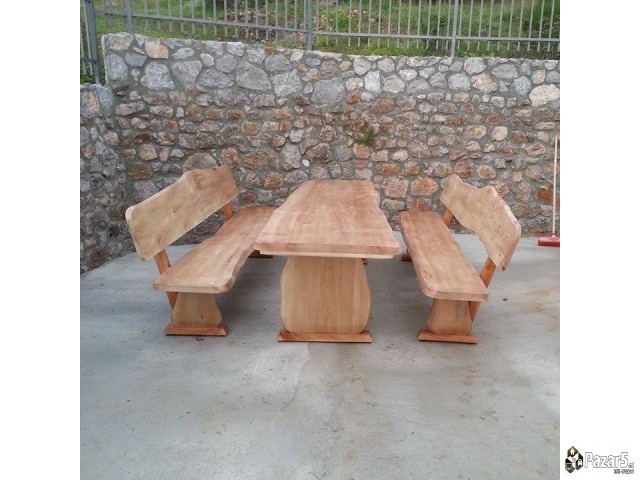 Drveni Masi Od Masivno Drvo