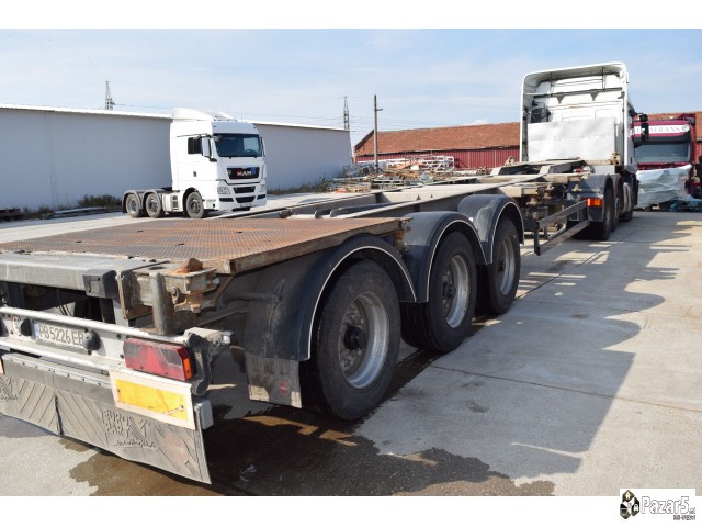 Poluprikolka Fliegl Sds 380, 2004