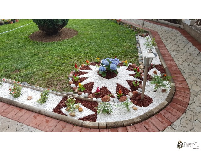 Dekorativen Mermeren Kamen Bel