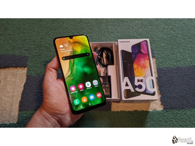 Kako Nov! Samsung A50 Black 4/128gb Sim Free Full 