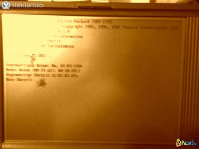 Prodavam Hp Omnibook 430 So Procesor 386/20mhz 