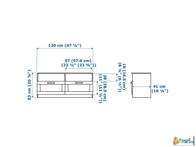 ПРОДАВАМ КОМОДА И РАБОТНА МАСА 