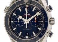 Omega Seamaster Planet Ocean Chronograph Blue