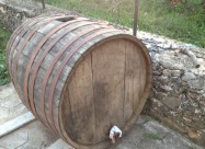 Bocka Bocva Za Vino Drvena Spremna Za Polnenje 