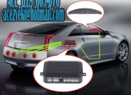 Parking Senzori X 4 Za Avtomobil Kola Led