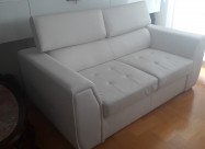 Продавам НОВ бел двосед