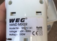Prodavam Mikser Weg 200w, Model Wgm-141