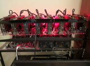 Mining Rig So 7 Kartici Asus Mining Edition 200mh/
