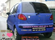 Evtino-daewoo Matiz/plin A-test/registriran Cela G
