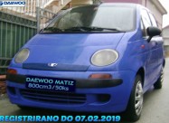 Evtino-daewoo Matiz/plin A-test/registriran Cela G