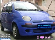 Evtino-daewoo Matiz/plin A-test/registriran Cela G