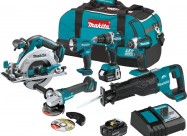 Makita Lxt 18v 6 Piece Cordless Combo Kit