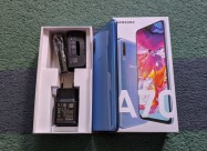 Kako Nov! Samsung A70 Blue 6/128gb Sim Free Full P