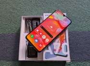 Kako Nov! Samsung A70 Blue 6/128gb Sim Free Full P