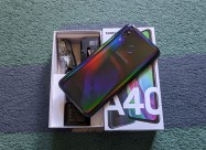 Kako Nov! Samsung A40 Black 4gb Ram 64gb Full Pack