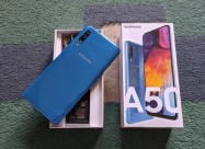 Kako Nov! Samsung A50 Blue 128gb 4gb Ram Full Pack