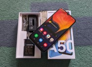 Kako Nov! Samsung A50 Blue 128gb 4gb Ram Full Pack