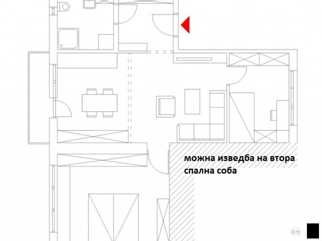 Се продава стан во строг центар кај НИП Нова Макед