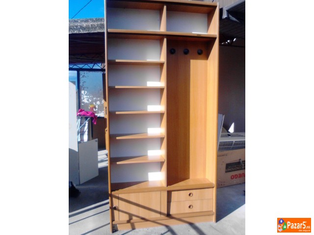 Masi Masa Mala Drvena Plasticna Okrugla Skaf Polic