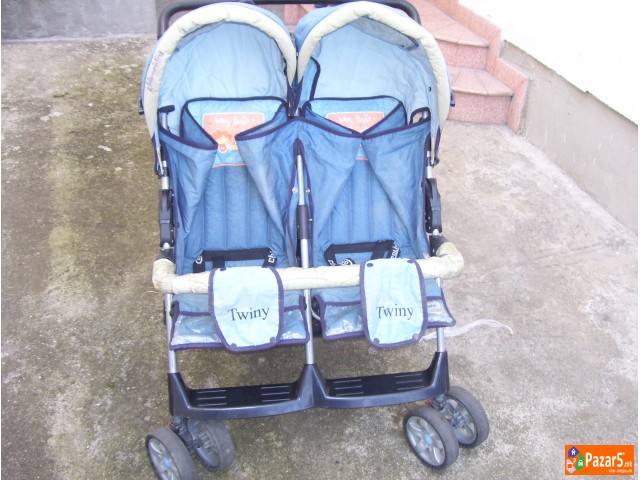 Детска Количка за близнаци