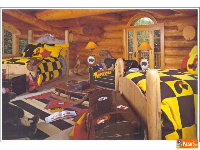 Изградете најдобриот дом за живеење - Руски дрвени