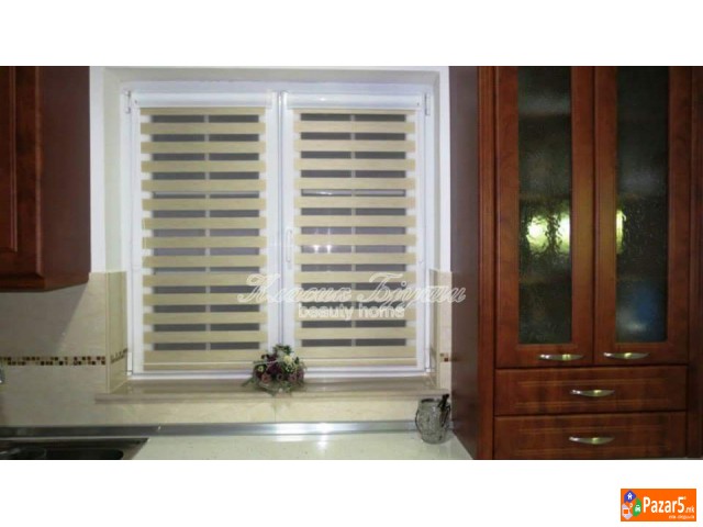 Корнизи, завеси, внатрешни ролетни, тапети