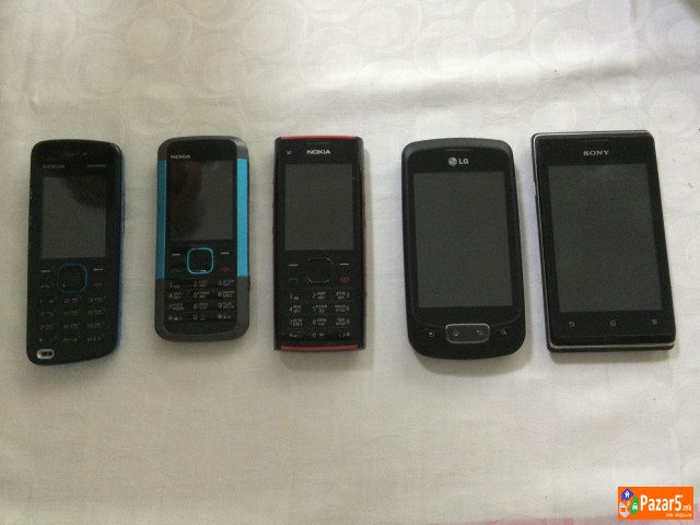 Prodavam koristeni mobilni telefoni, LQ, Sony, Nok