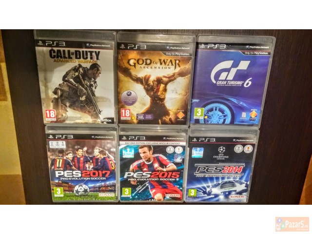 Prodavam Play Station 3 (ps3) + 6 Originalni Igri