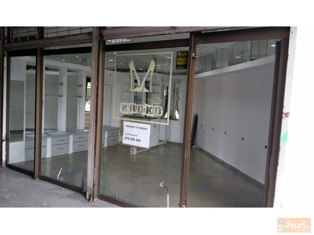 Izdavam Dukan 21m2 Vo Bunjakovec 