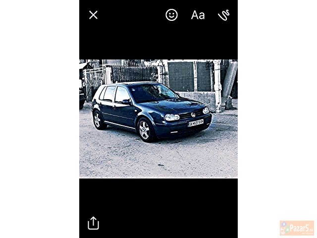 SE PRODAVA GOLF 4 1.6 BENZIN PLIS DIZNA SISTEM ATE