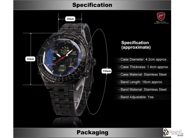 Prodavam Shark Sportski Rachen Chasovnik - Origina