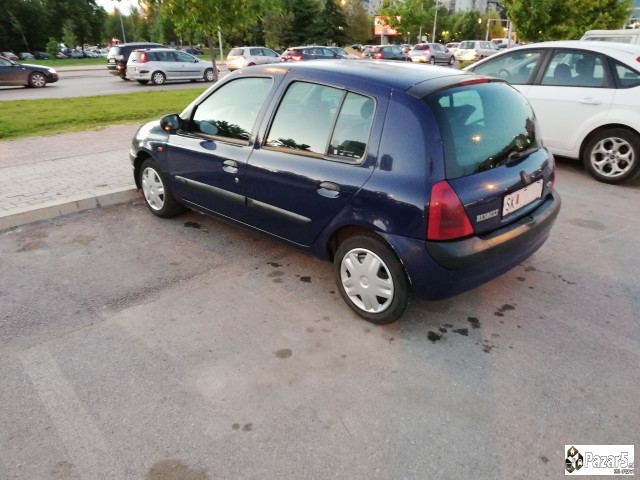 Renault Clio 1.9 D, 2001, Ne uvezuvana