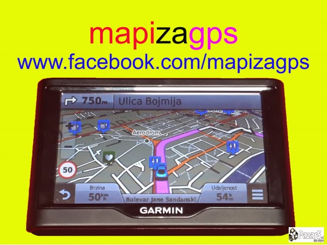 Мапи за Garmin навигации