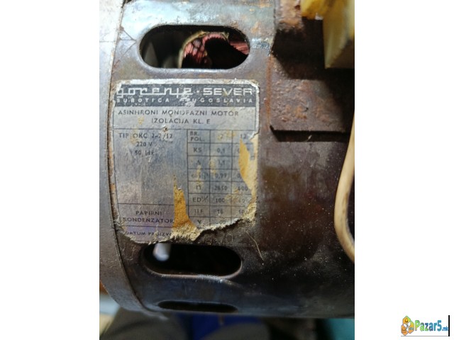 Elektromotori Monofazni I Trofazni Ispravni !!!