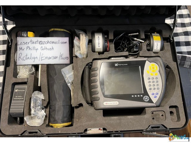 Forsale: Rotalign Ultra / Emerson 2140 / Fixturela