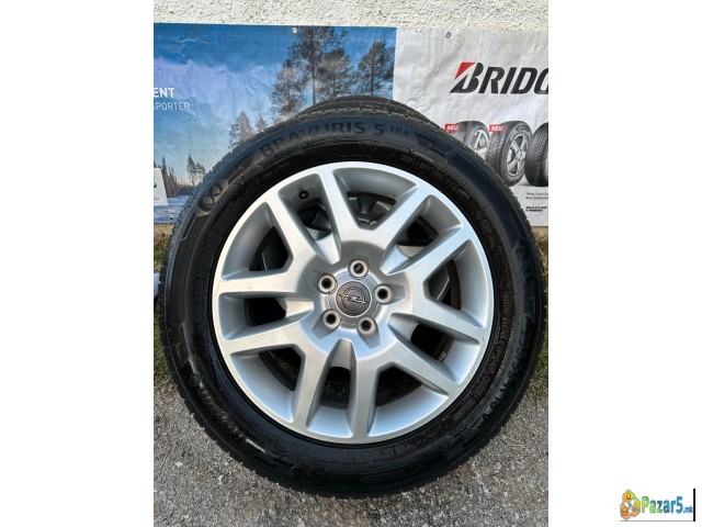 Bandazi 5x115 so novi gumi 235 55 18 za opel antar