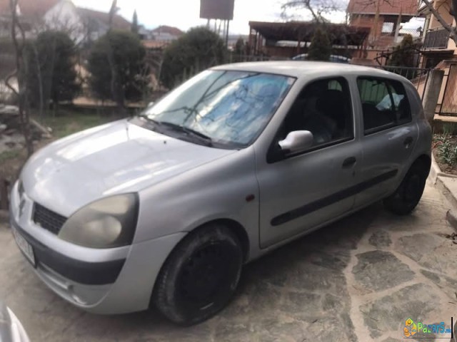 Reno Klio 2002g. 1.5d.  Registrirano Do 26.juli, P