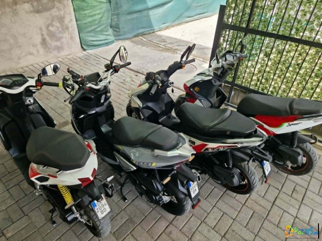 4 Skut. Italjet Hamac R9 A9 A8 Ekstra Sostojba