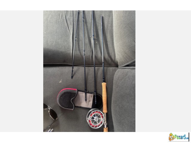 TFO Legacy Flyrod 13'6" 8 weight with a Finatic 9 
