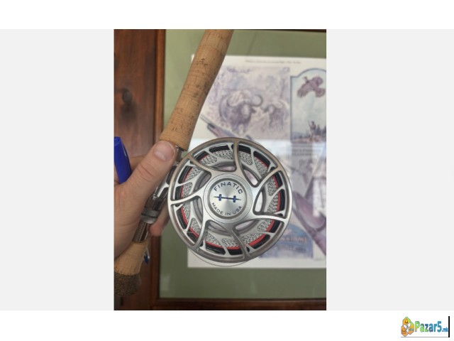 TFO Legacy Flyrod 13'6" 8 weight with a Finatic 9  - thumbnail 2