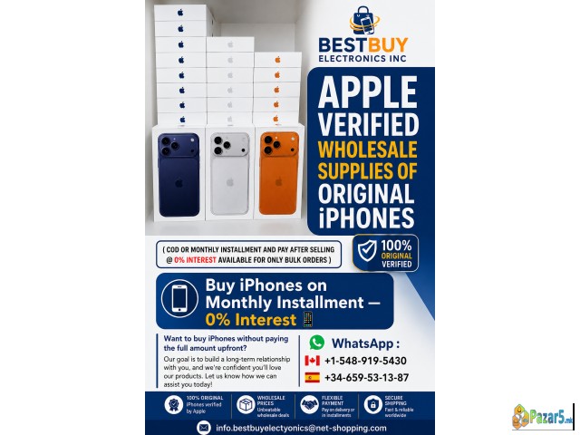 Apple Verified Wholesale Iphones 17 Max Pro 