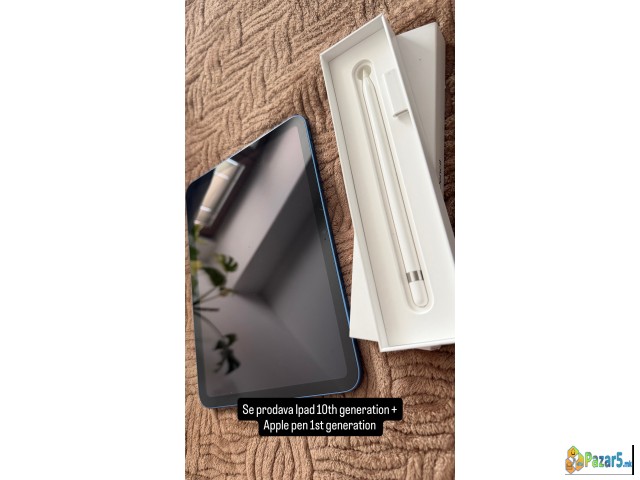 Prodavam Ipad 64GB 10th Generation + apple pencil  - image 1