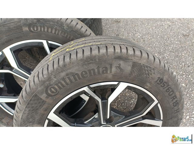Prodavam Aluminski Bandazhi 15" Komlet So 4 Gumi 19