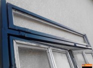 Vlezna Vrata Zelezna So Aluminiumski Profili Garaz
