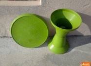 Masi Masa Mala Drvena Plasticna Okrugla Skaf Polic