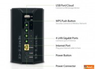 Dir-826l Cloud Gigabit Router N600
