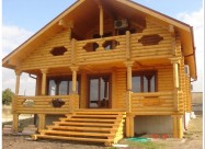 Изградете најдобриот дом за живеење - Руски дрвени